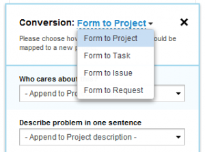 Convert form to activity