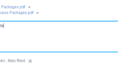 New message with custom recepients