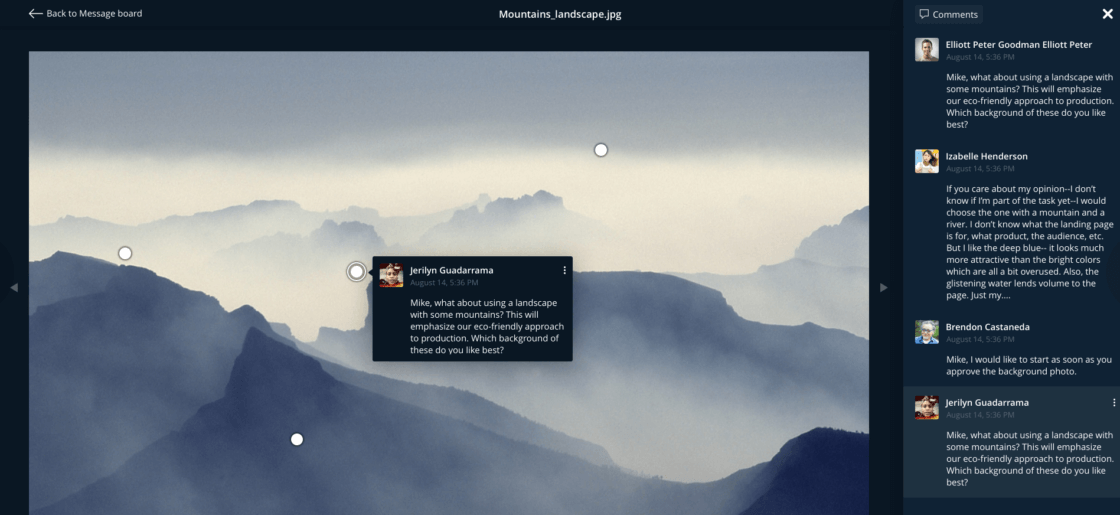 annotate images in Easy Projects